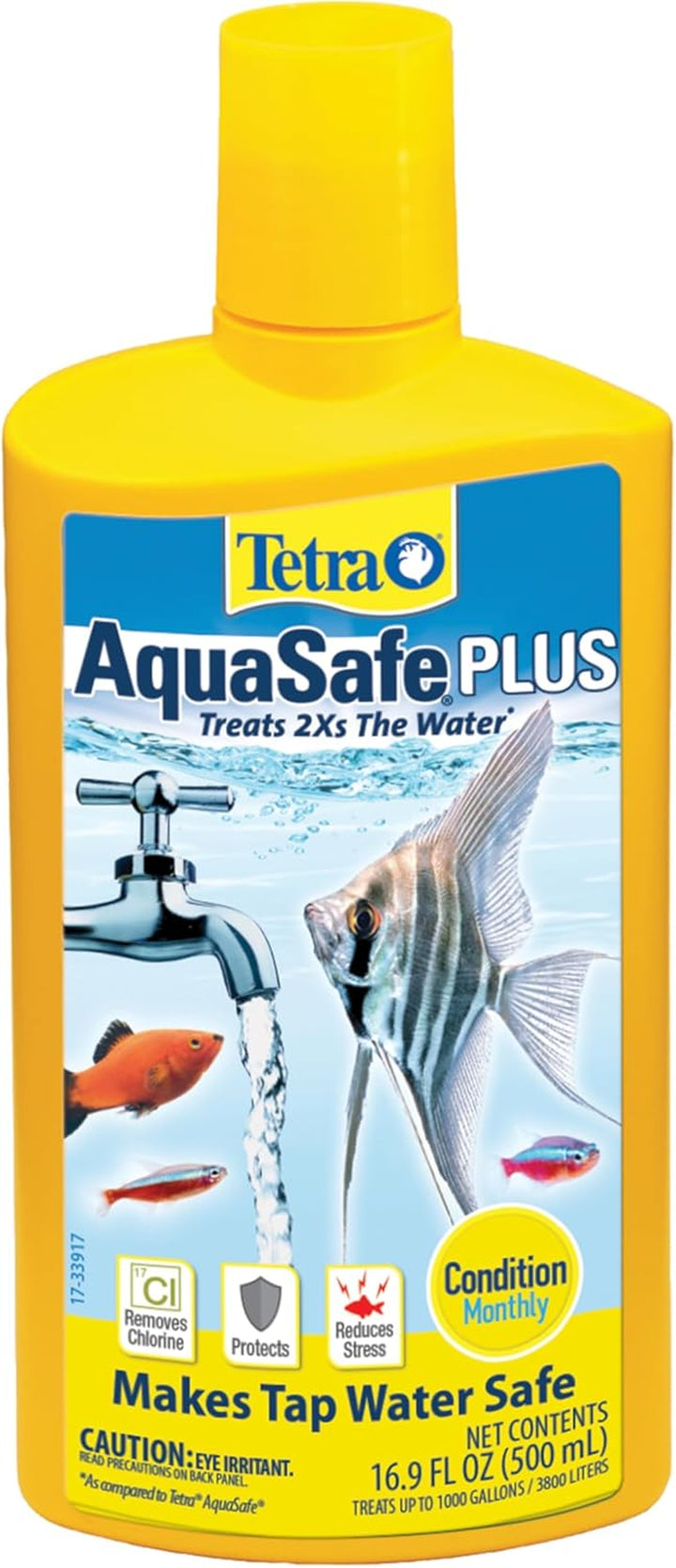 Aquasafe Plus, Aquarium Water Conditioner and Dechlorinator, 33.8 Ounces