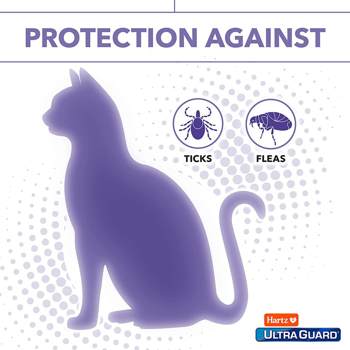 Ultraguard Purple Flea & Tick Collar for Cats and Kittens - 7 Month Protection