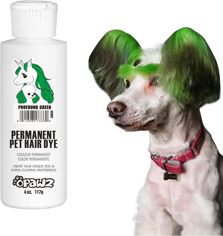Permanent Dog Hair Dye, Pet Hair Dye Safely Used by Grooming Salons for a Decade, Pet Safe Dye Lasts over 20 Washes, Bright Color for Dogs and Horses (Adrian Pink)