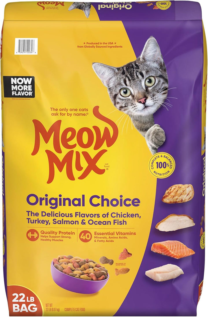 Original Choice Dry Cat Food, 6.3 Pound Bag