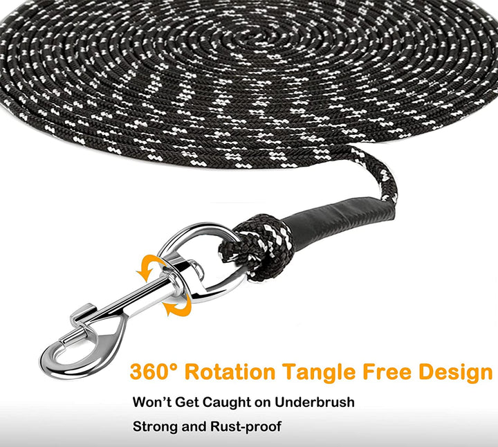 Extra Long Cat Leash for Yard, Lightweight Outdoor Cat Leash Long Light Extension, Long Thin Lead for Rabbits, Kitten, Puppy and Small Animals (4.5M/ 15FT)