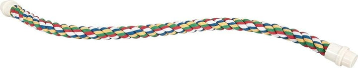 Pet Comfy Perch for Birds Flexible Multi-Color Rope, Large - 36" Length
