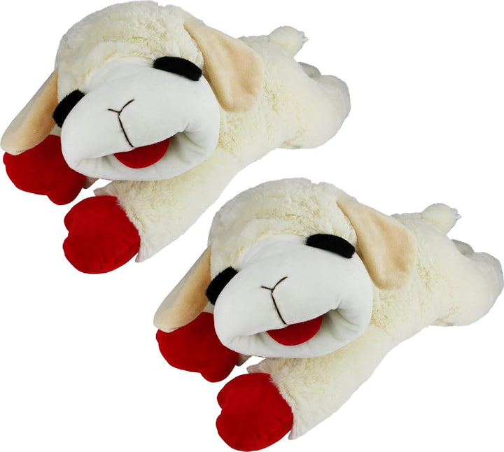Lambchop Plush Dog Toy 24" with Squeaker Color:White 24" Size:Pack of 1