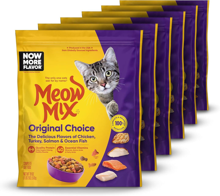 Original Choice Dry Cat Food, 6.3 Pound Bag
