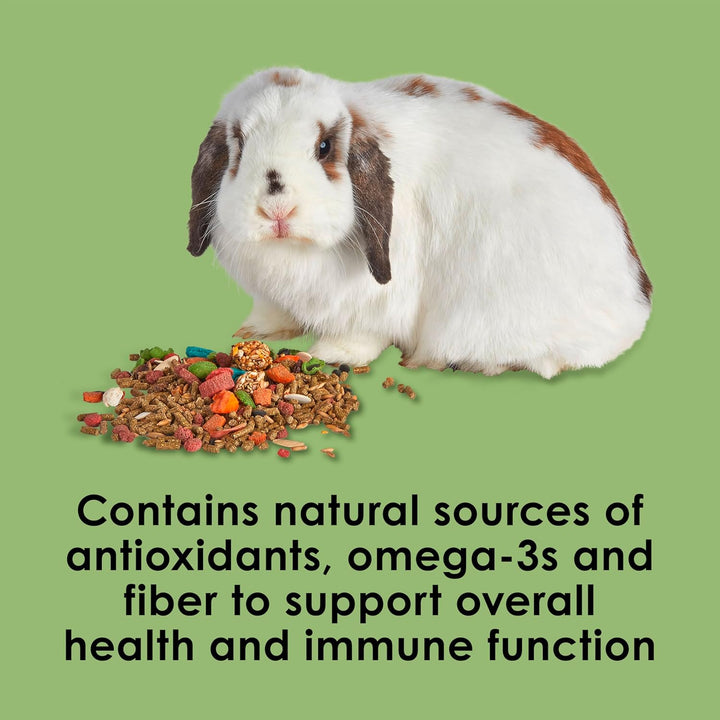 Fiesta Rabbit Food, Nutritious and Fun Blend, Supports Dental Health and Digestion, 3.5 Pounds