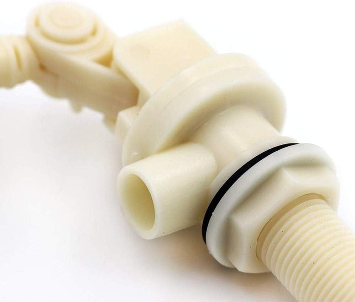 2 Pack Float Valve Stable Water Automatic Pet Water Dispenser Shut off 1/2" Automatic Waterer Bowl Fill Feed Water Trough with Adjustable Arm Horse Cattle Sheep Pig Dog