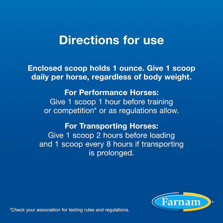Quietex II Horse Calming Supplement Pellets, Helps Manage Nervous Behavior and Keep Horses Calm & Composed in Stressful Situations, 1.625 Lbs, 26 Day Supply