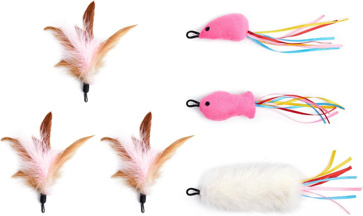 Cat Toys Chargeable, 3In1 Hide and Seek for Kittens, Interactive Automatic Play, Fluttering Butterfly, Moving Wand Feather, Indoor Kitty Exercise 22.8 Inch Cover for All Breeds