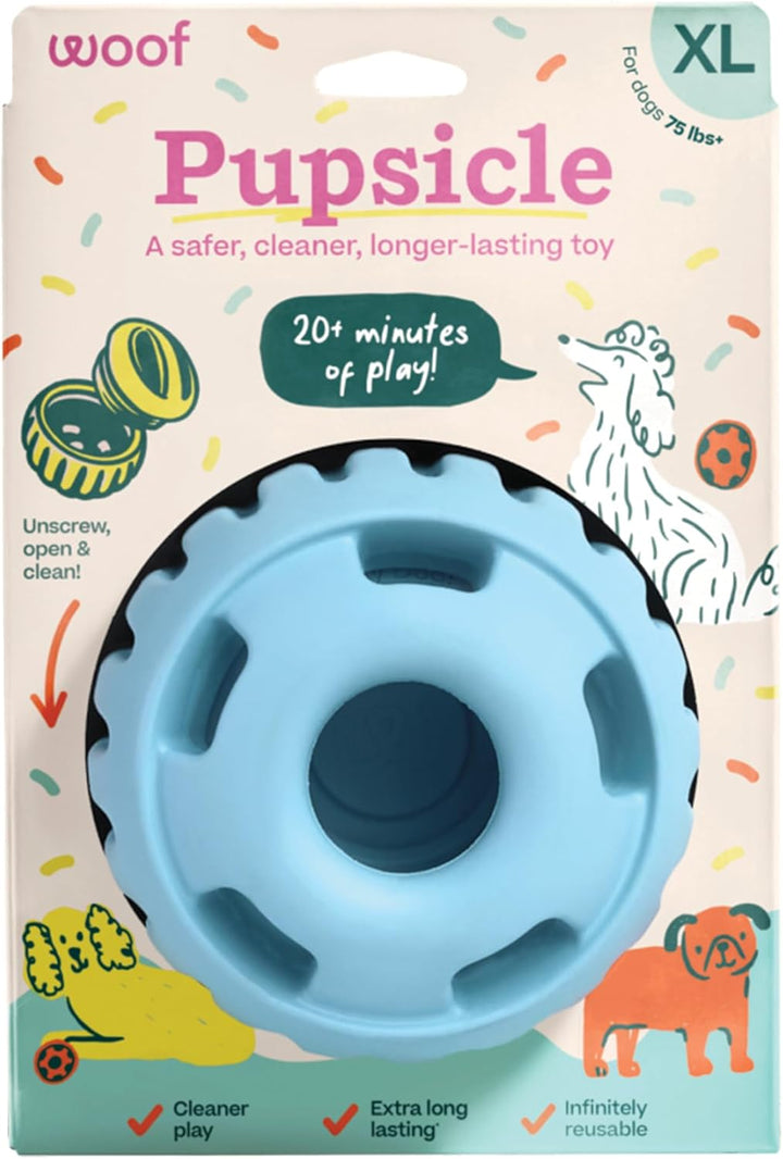 Pupsicle - Long-Lasting Interactive Dog Toy to Keep Your Pup Busy and Distracted - Safe for Dogs - Low-Mess Design - Dog Toys for Medium and Large Dogs 25-75 Lbs