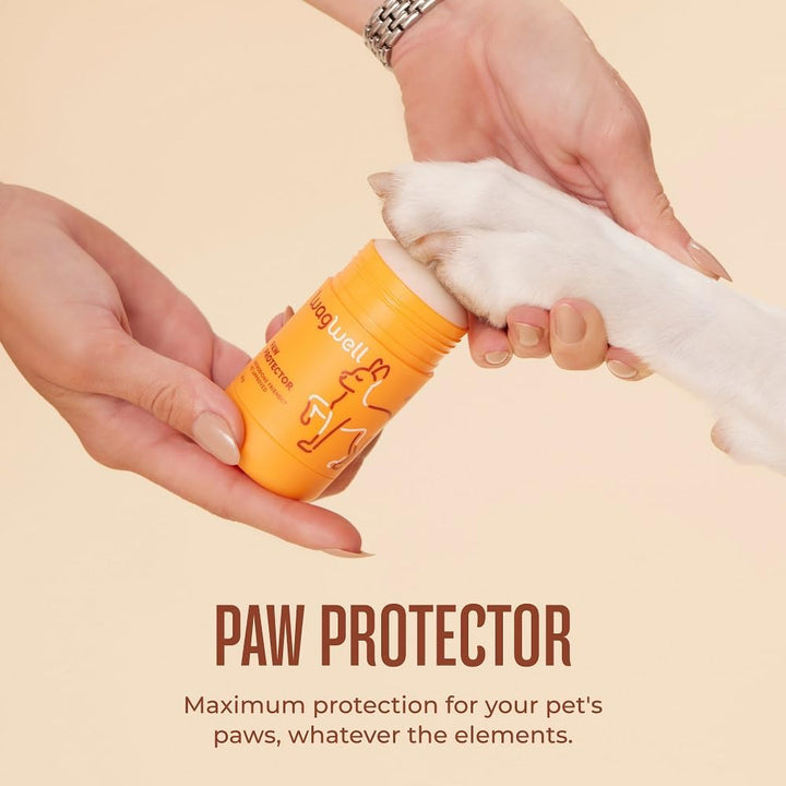 Paw Protector - Vet-Approved & Microbiome-Friendly Dog Paw Pad & Nose Balm Made from Natural Ingredients to Hydrate, Condition & Protect Pet Paws