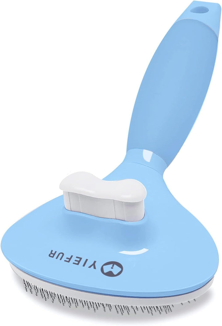 Cat Hair Brush,Cat Brush for Shedding,Soft Silicone Self Cleaning Brushes for Short and Long Haired Cats for Grooming and Shedding