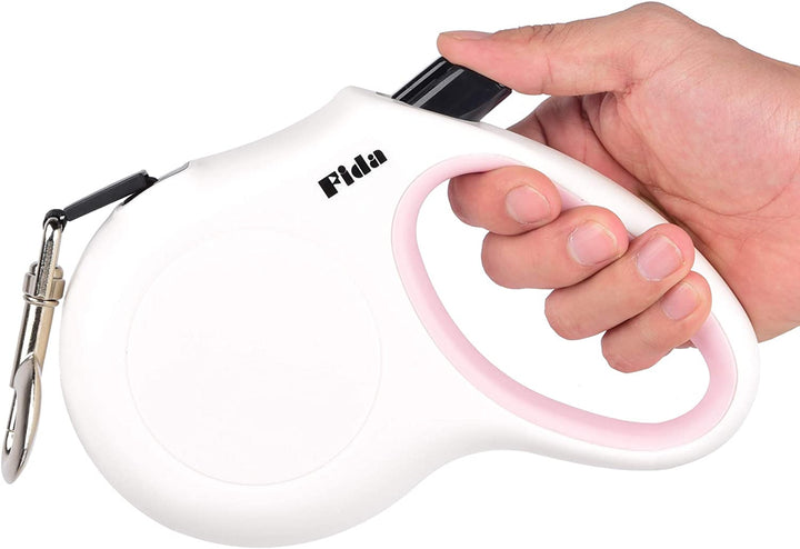 Retractable Dog Leash, 16 Ft Dog Walking Leash for Small Dogs up to 26 Lbs, 360° Tangle Free, Black