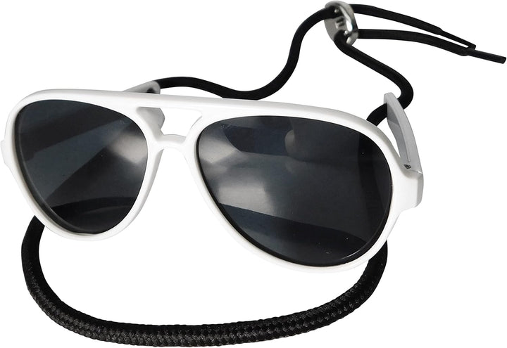 G029 Small Dog Breed up to 15Lbs Cat Pet Aviator Sunglasses Glasses (Black)