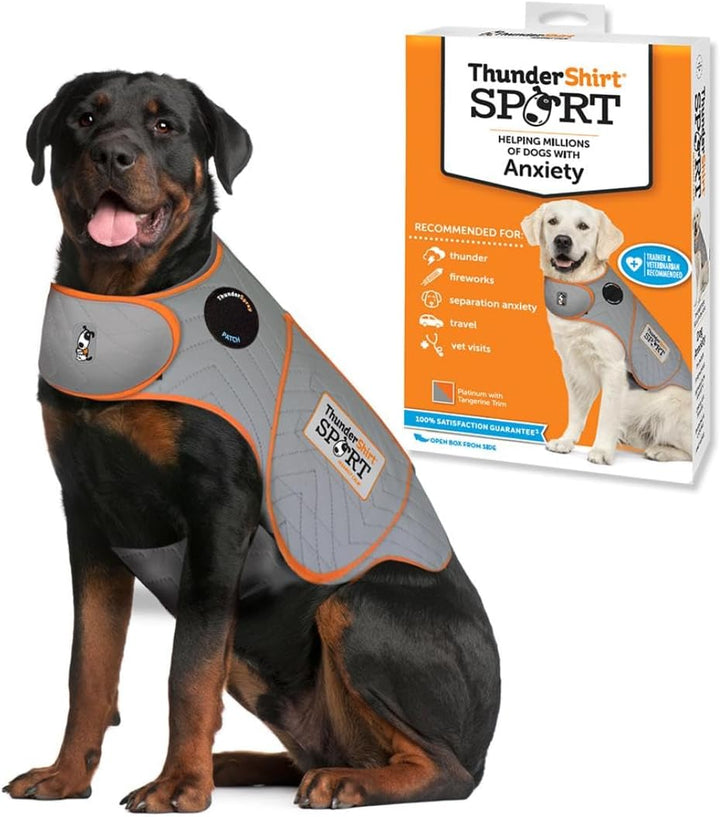 for Dogs, Large, Platinum Sport - Dog Anxiety Relief Calming Vest
