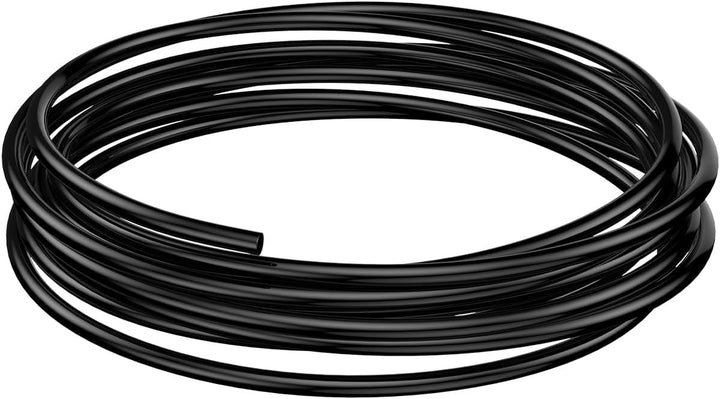 Aquarium Airline Tubing 6.5 Feet Standard 3/16" Aquarium Tubing for Fish Tank Air Pump, Flexible Kink-Resistant Pure PVC Hose for Aquarium Garden Terrarium Pond