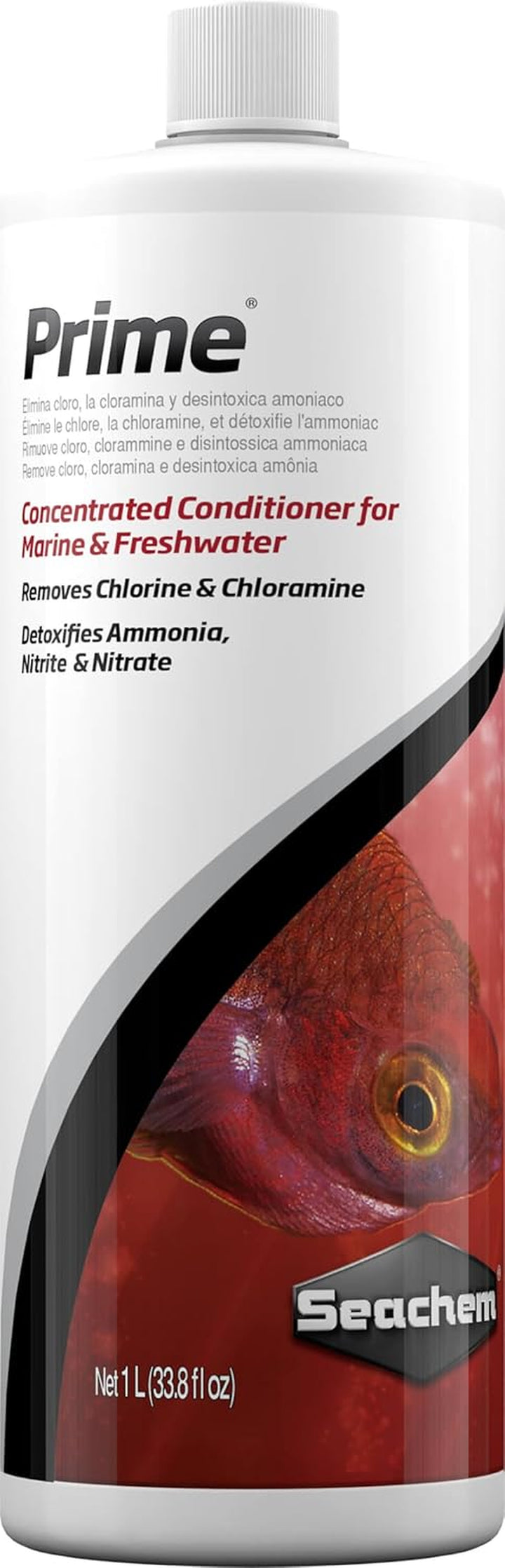 Prime Fresh and Saltwater Conditioner - Chemical Remover and Detoxifier 500 Ml