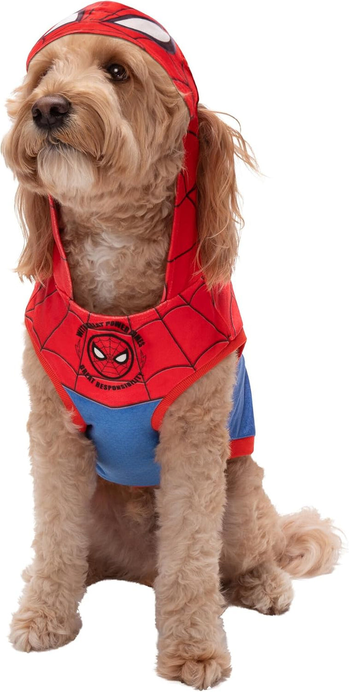 Marvel Spider-Man Costume Pet Hoodie | Pet Costumes M