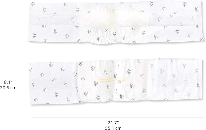 Male Dog Diapers, 30 Count, Small, Ultra Absorbent Disposable Wrap with Secure Fit, Leakproof and Comfortable