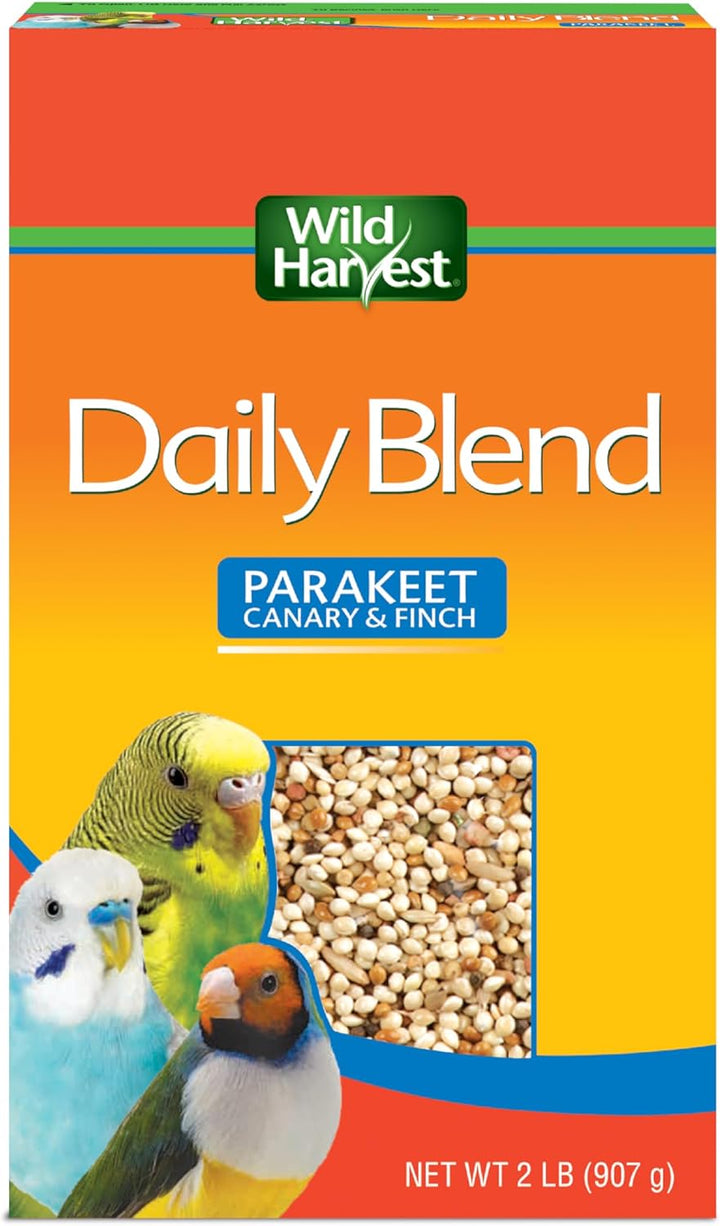 Daily Blend Nutrition Diet for Parakeet, Canary and Finch 10 Pounds