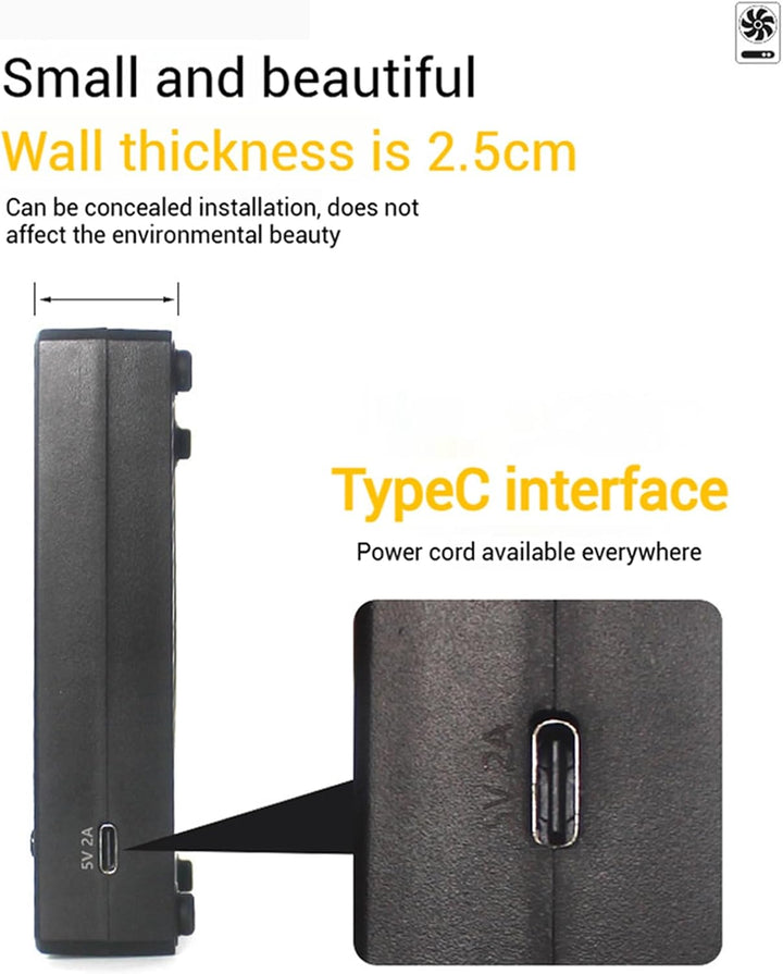 Reptile Ventilation Fan with Humidity Control & High Temp Alarm, Smart Hygrometer for Bearded Dragon, Leopard Gecko, Snake Tank – Quiet Fan with Dual LED Display for Reptile Enclosure