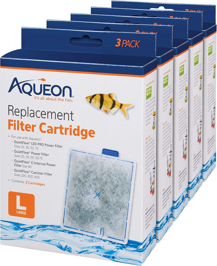 Aquarium Fish Tank Replacement Filter Cartridges Extra Small - 3 Pack