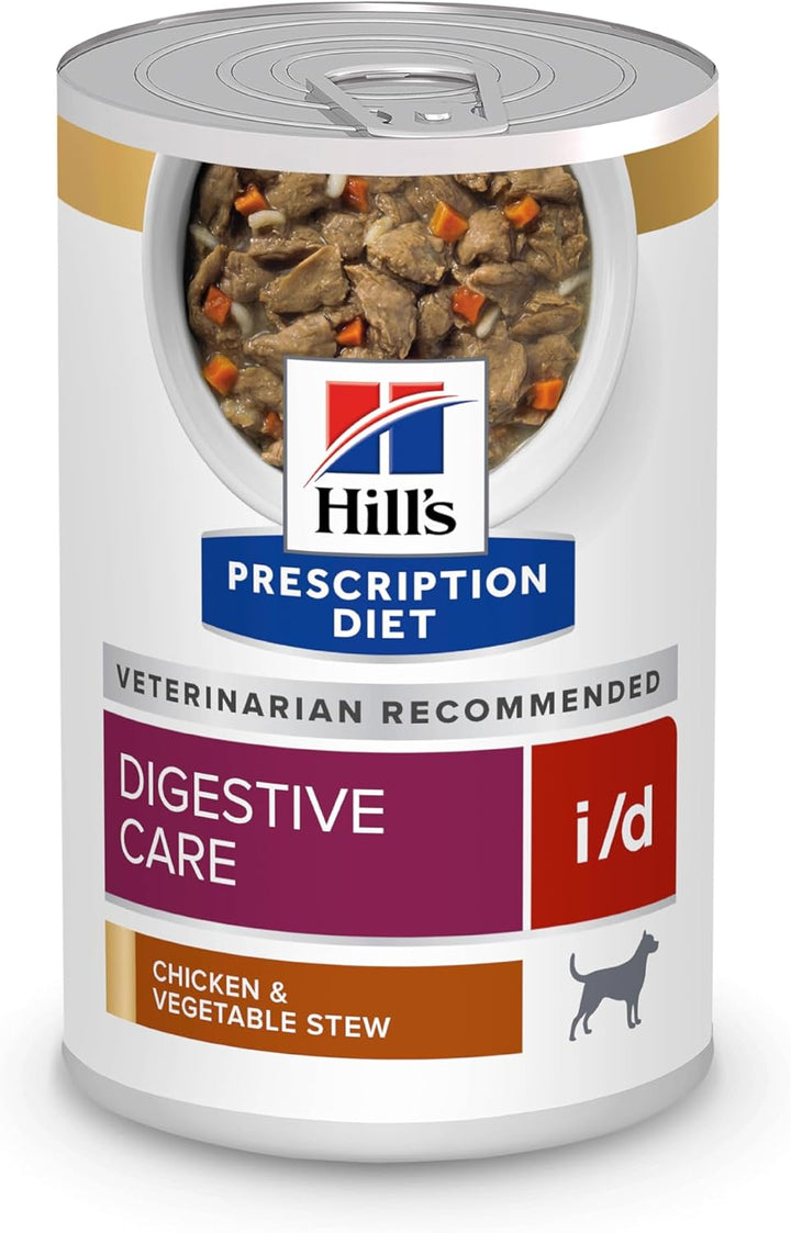 I/D Digestive Care with Turkey Canned Dog Food, Veterinary Diet, 13 Oz., 12-Pack Wet Food