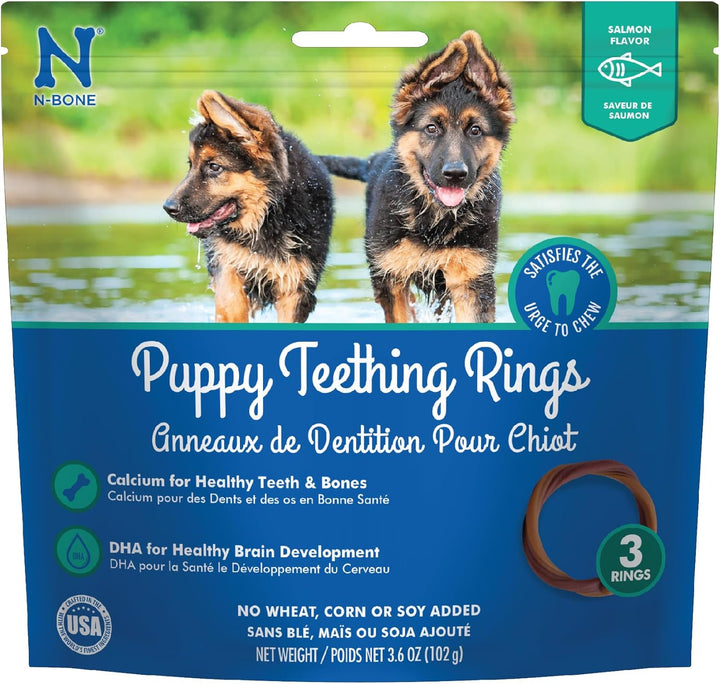 Puppy Teething Ring Pumpkin Flavor 7.2 OZ/(6 Pack)