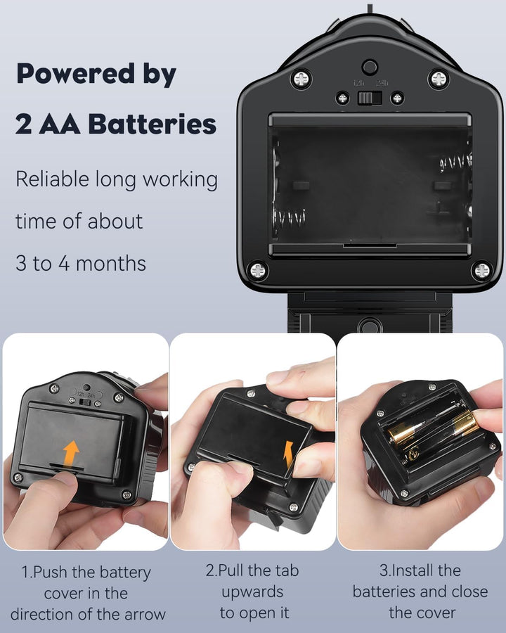 Automatic Fish Feeder for Aquarium, Auto Vacation Timer for Tank 60 Ml Adjustable Fish Food Dispenser for Pellets Strips, Battery Operated (Battery Not Included)