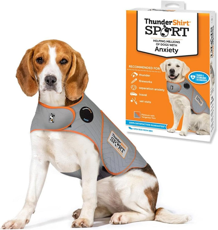 for Dogs, Large, Platinum Sport - Dog Anxiety Relief Calming Vest
