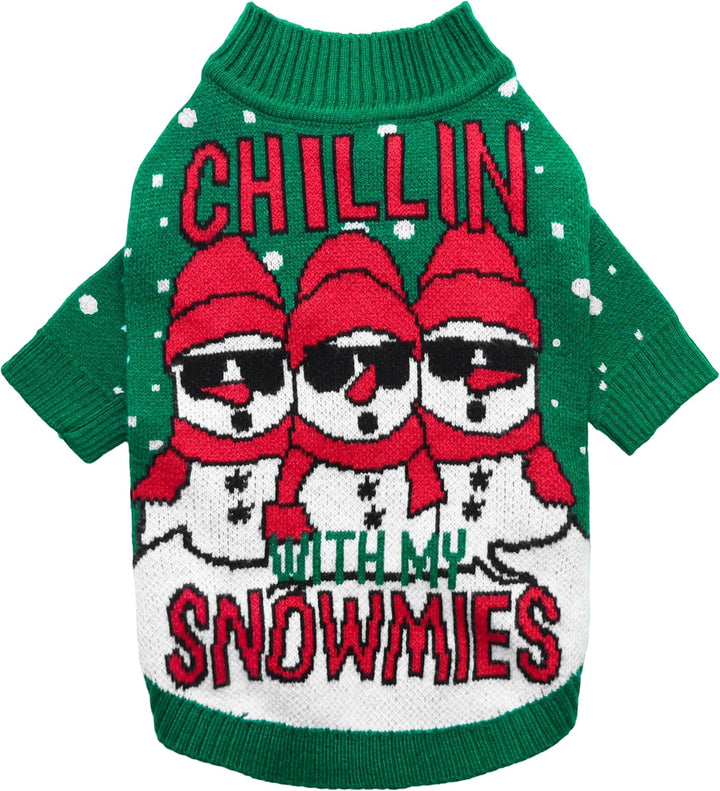 Pumpkin Dog Sweater, Thanksgiving Outfit for Small Dogs Boy Girl, Pet Outfit, Orange, Beige, Medium