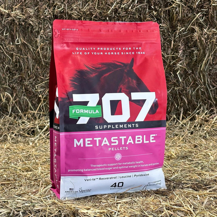 Metastable Pellets for Horses 5 Lb Bag – 40 Servings – University-Studied Support for Horses with Laminitis, Insulin Resistance & Metabolic Disorders