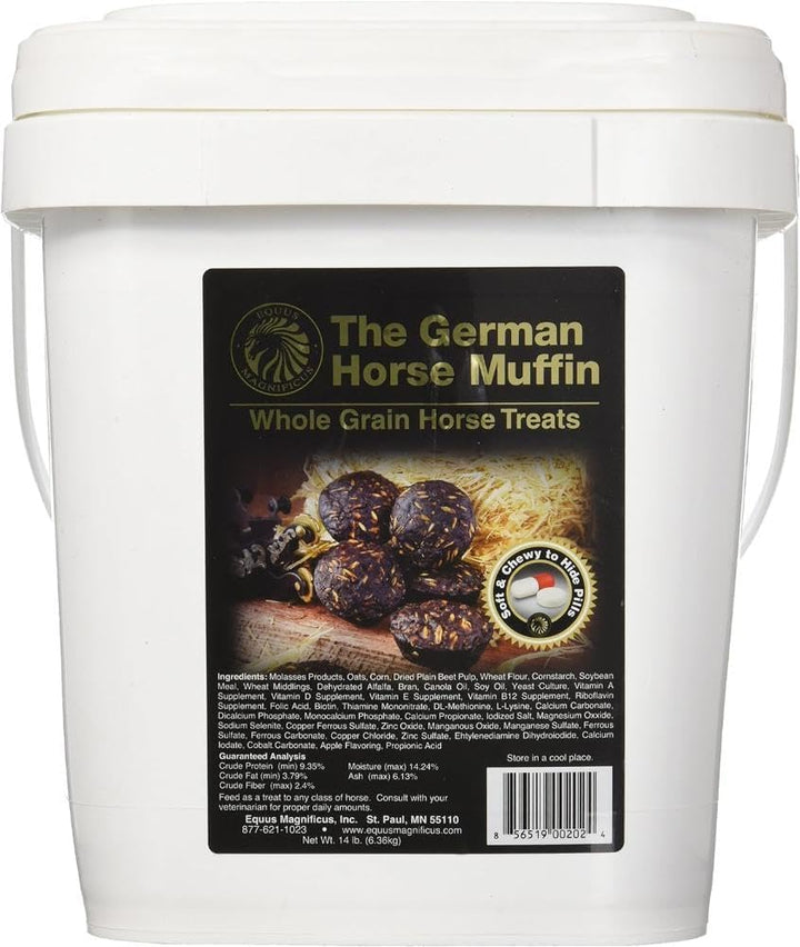 German Horse Muffins in Ziploc Pouch, 6-Pound