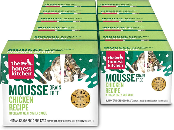 Cat Grain Free Mousse in Goat'S Milk Variety Pack, 2.8Oz (Pack of 8)