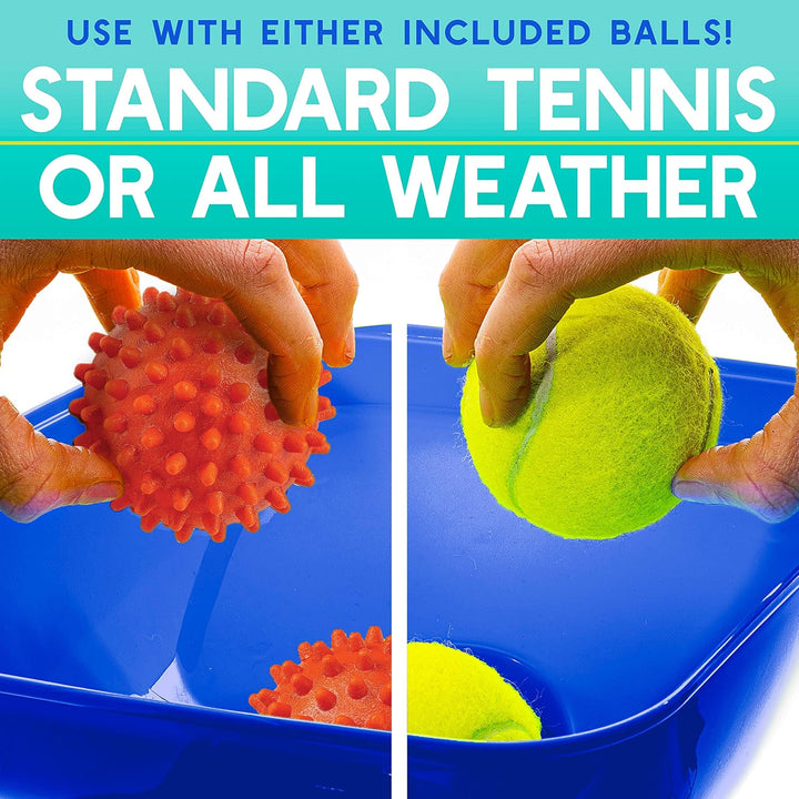 Ready Set Fetch Automatic Tennis Ball Launcher Dog Toy - Electronic Thrower for Fetch + Playtime - Launches up to 40 Feet - Official Size