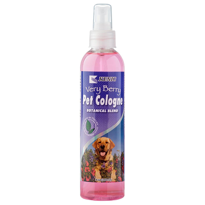 Kenic Pet Cologne, Long Lasting Scented Dog & Cat Deodorizing Spray, Freshens, Neutralizes and Shines Coat between Baths, Made in USA