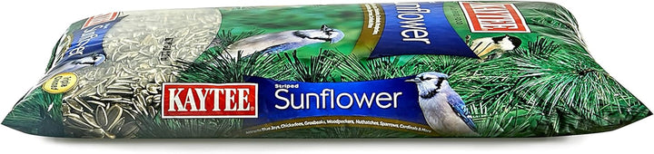 Striped Sunflower Seeds for Blue Jays, Woodpeckers, Finches & Other Wild Birds, 5 Pounds