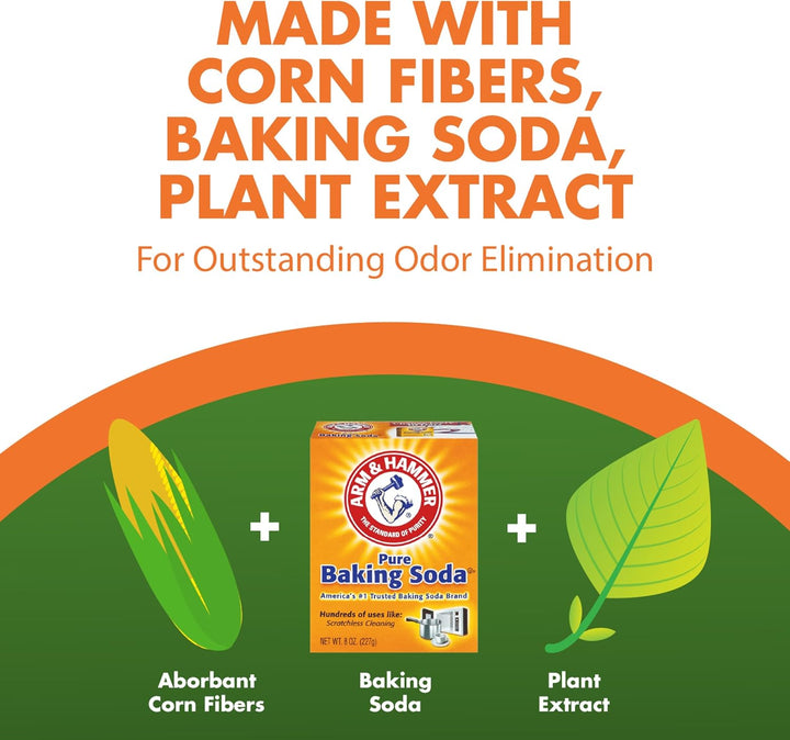 Naturals Clumping Cat , Litter Odor Control, Multi Cat Litter, 18 Lb. Bag