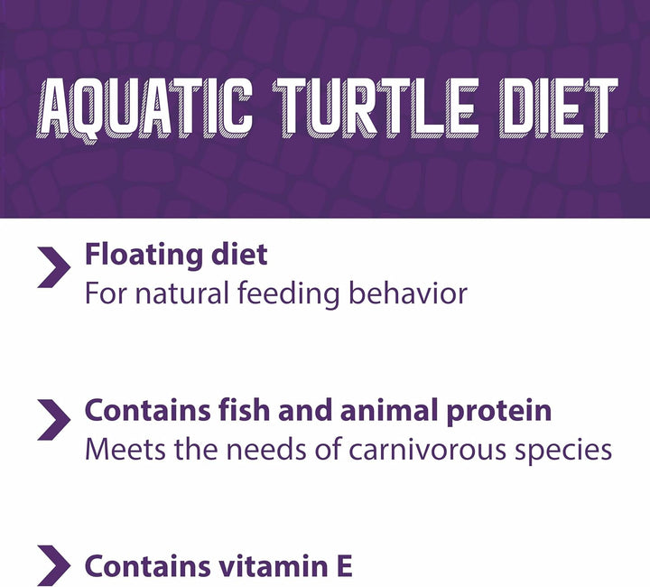 | Nutritionally Complete Aquatic Turtle Food | Freshwater Formula - 12 Ounce (12 Oz) Bag