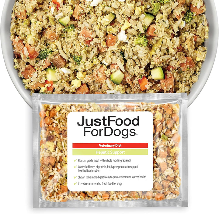 Renal Support Low Protein Dog Food for Kidney Health, Fresh Frozen Human Grade Dog Food, Rx, 18 Oz (Pack of 21)