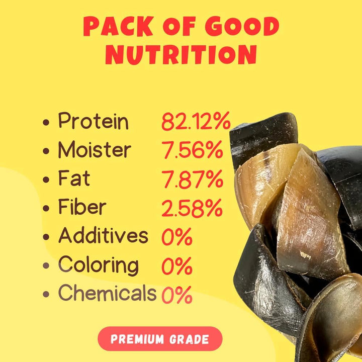 - Cow Hooves for Dogs (50 Count) - Safe Cow Hoof Dog Chews -Fed Cattle - Best Natural Alternative to Rawhide