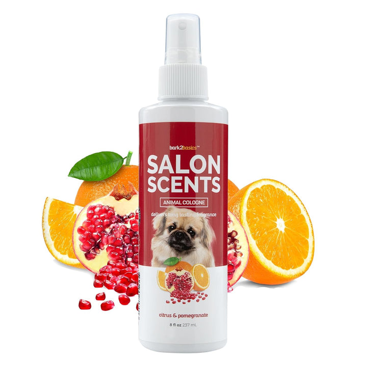 Salon Scents Pet Grooming Cologne - 8 Oz, Natural Professional Groomer Grade Perfume Deodorant for Dogs and Cats, Long Lasting, Deodorizing (Blueberry Pie)