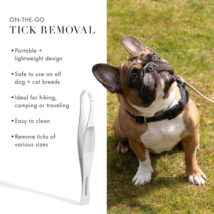 Pet Tick Removal Tweezer, Tick Removal Tool for Dogs and Cats