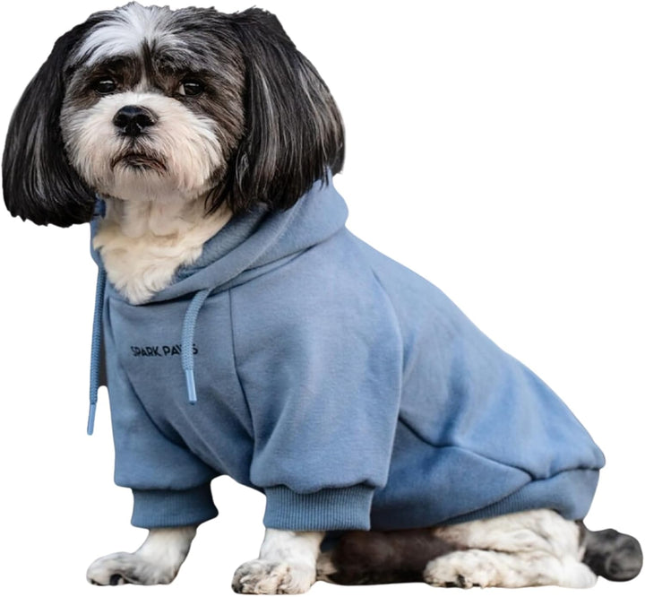 Dog Hoodie – Premium Dog Sweater for Small, Medium, and Large Dogs | Warm Outfits for French Bulldogs, Pitbull, Puppy, Winter Jacket Alternative - Cyber Punk - 3XL