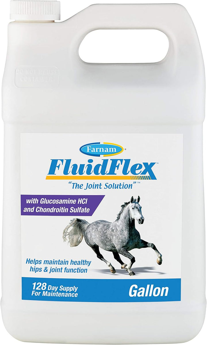 Fluidflex Liquid Joint Supplement for Horses, Helps Maintain Healthy Hip & Joint Function, 32 Ounces 32 Day Supply