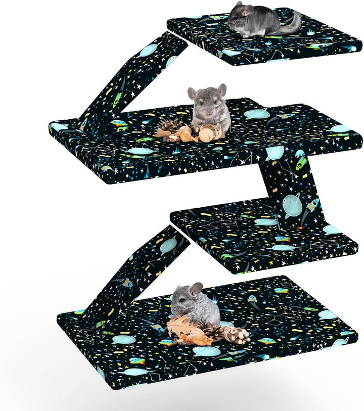 Ferret Cage Liners for Ferret Nation & Critter Nation Cages, Waterproof Chinchilla Cage Accessories, Washable Bedding, for Ferrets, Chinchillas, Rats