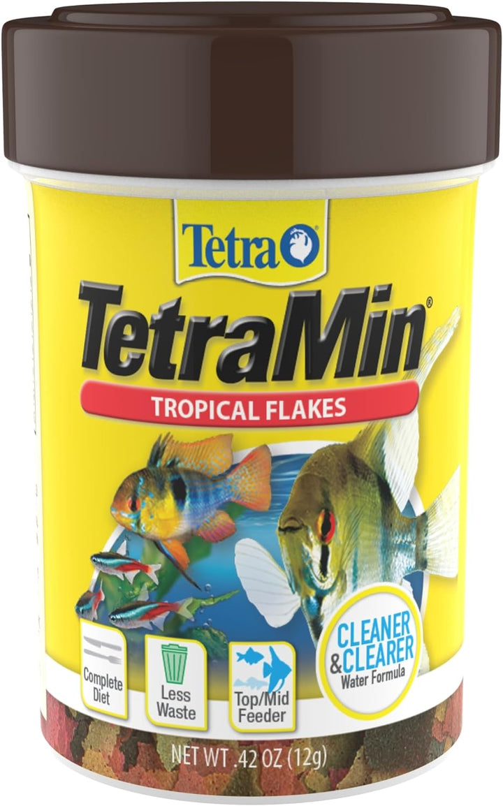 min Nutritionally Balanced Tropical Flake Food for Tropical Fish, 7.06 Oz (Pack of 1)