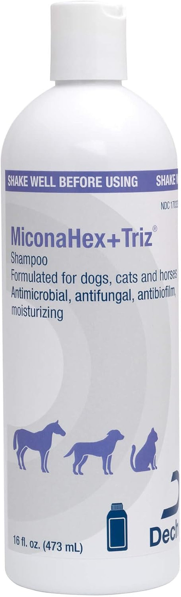 Shampoo for Dogs, Cats and Horses, 16 Oz