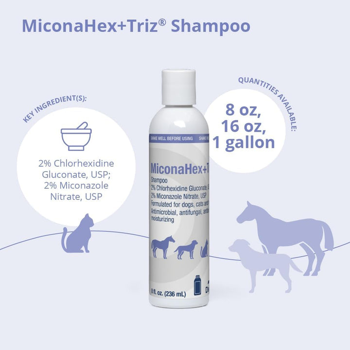 Shampoo for Dogs, Cats and Horses, 8 Oz