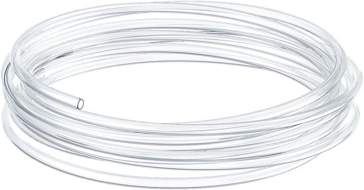 Aquarium Airline Tubing 6.5 Feet Standard 3/16" Aquarium Tubing for Fish Tank Air Pump, Flexible Kink-Resistant Pure PVC Hose for Aquarium Garden Terrarium Pond