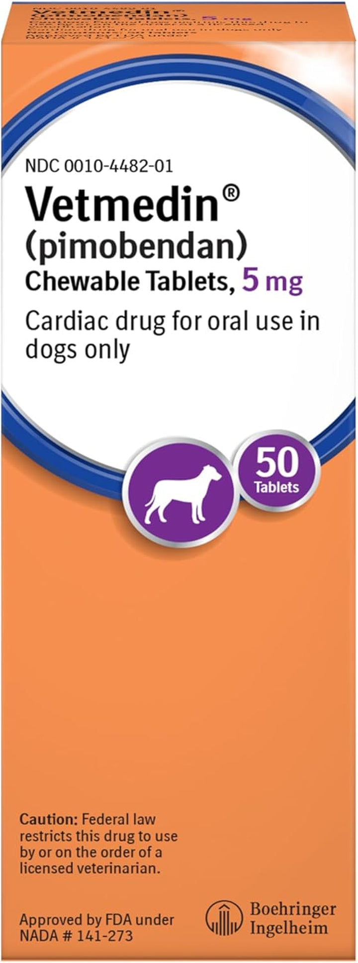 ® (Pimobendan) Chewable Tablets for Dogs, 1.25 Mg, Inodilator, 50Ct